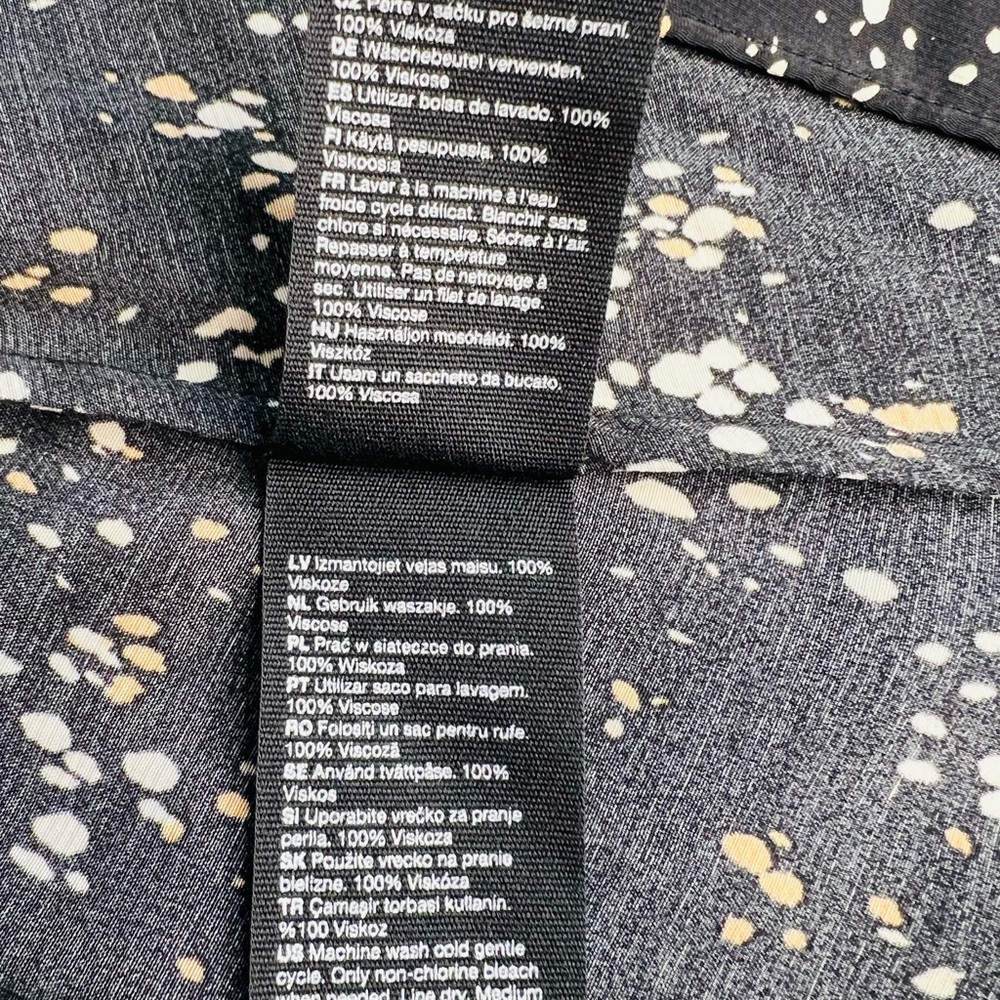 & other stories Black High-Neck Maxi Dress Size 6 - Picture 7 of 7